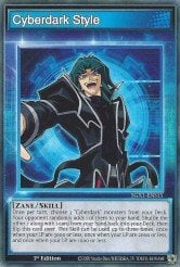A single card from the set named: Cyberdark Style (Skill Card)