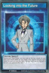 A single card from the set named: Looking into the Future