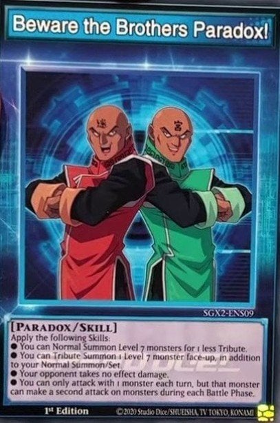 Slika karte: Beware the Brothers Paradox!