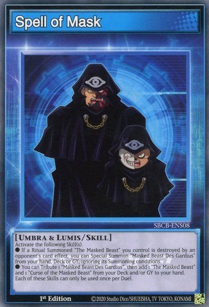 Slika karte: Spell of Mask (Skill Card)