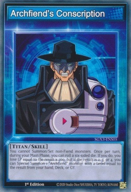 Slika karte: Archfiend's Conscription