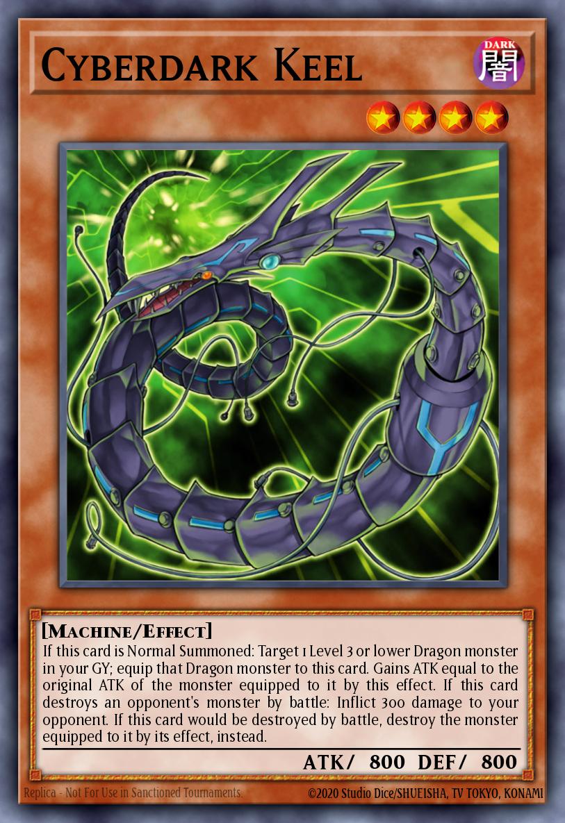 Card image of: Cyberdark Keel