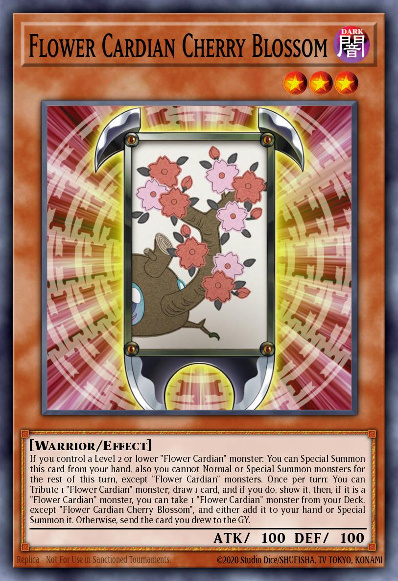 Slika karte: Flower Cardian Cherry Blossom
