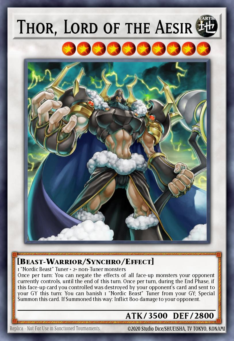 Slika karte: Thor, Lord of the Aesir