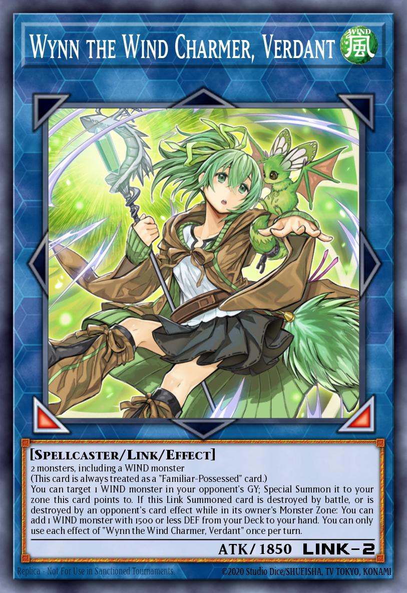 Card image of: Wynn the Wind Charmer, Verdant
