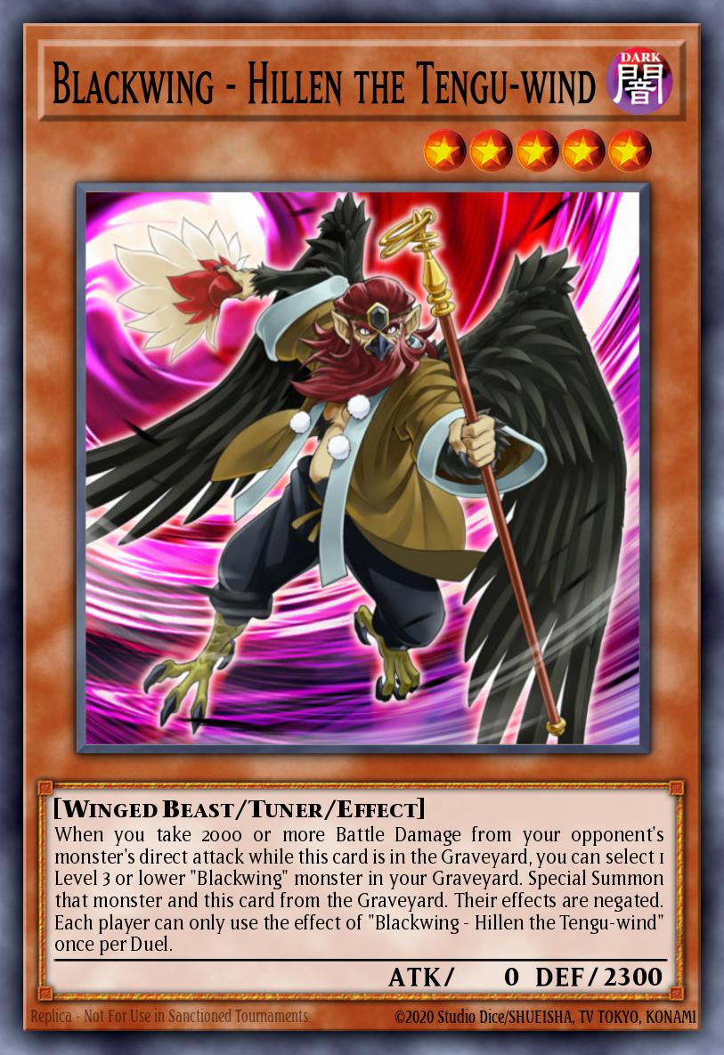 Slika karte: Blackwing - Hillen the Tengu-wind