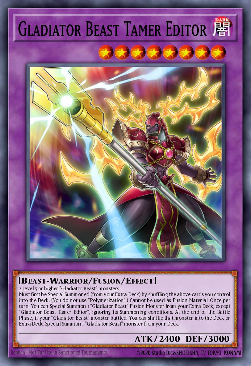 Slika karte: Gladiator Beast Tamer Editor