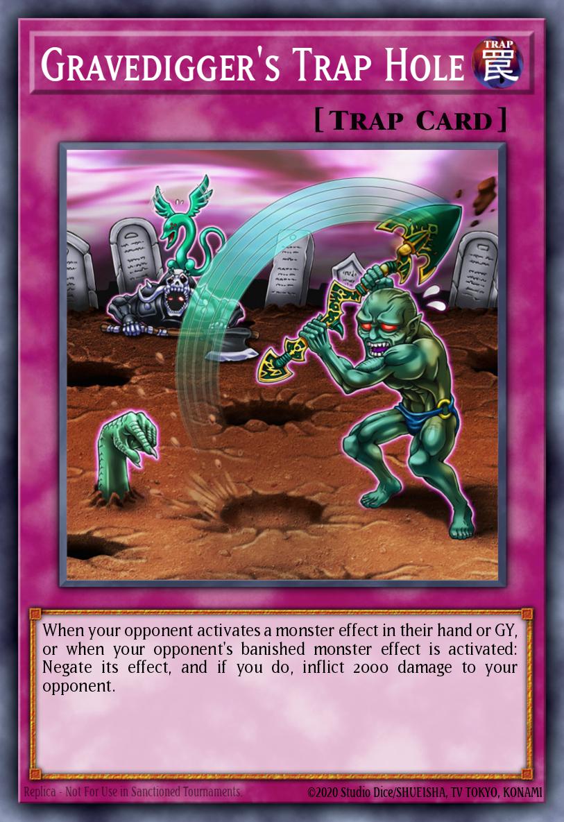 Card image of: Gravedigger's Trap Hole