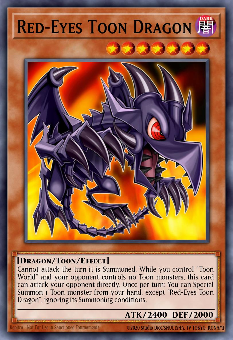 Slika karte: Red-Eyes Toon Dragon