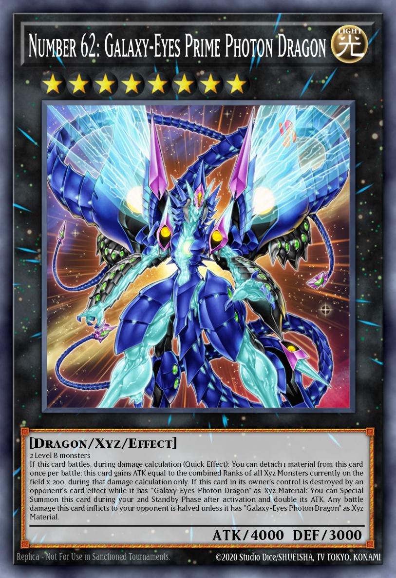 Slika karte: Number 62: Galaxy-Eyes Prime Photon Dragon