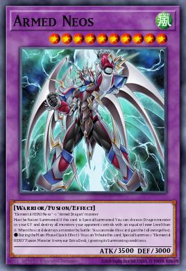 A single card from the set named: Armed Neos