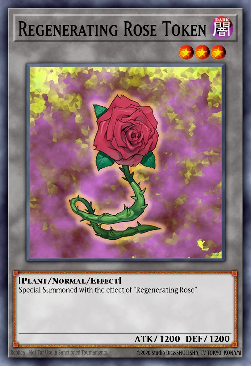 Slika karte: Regenerating Rose Token