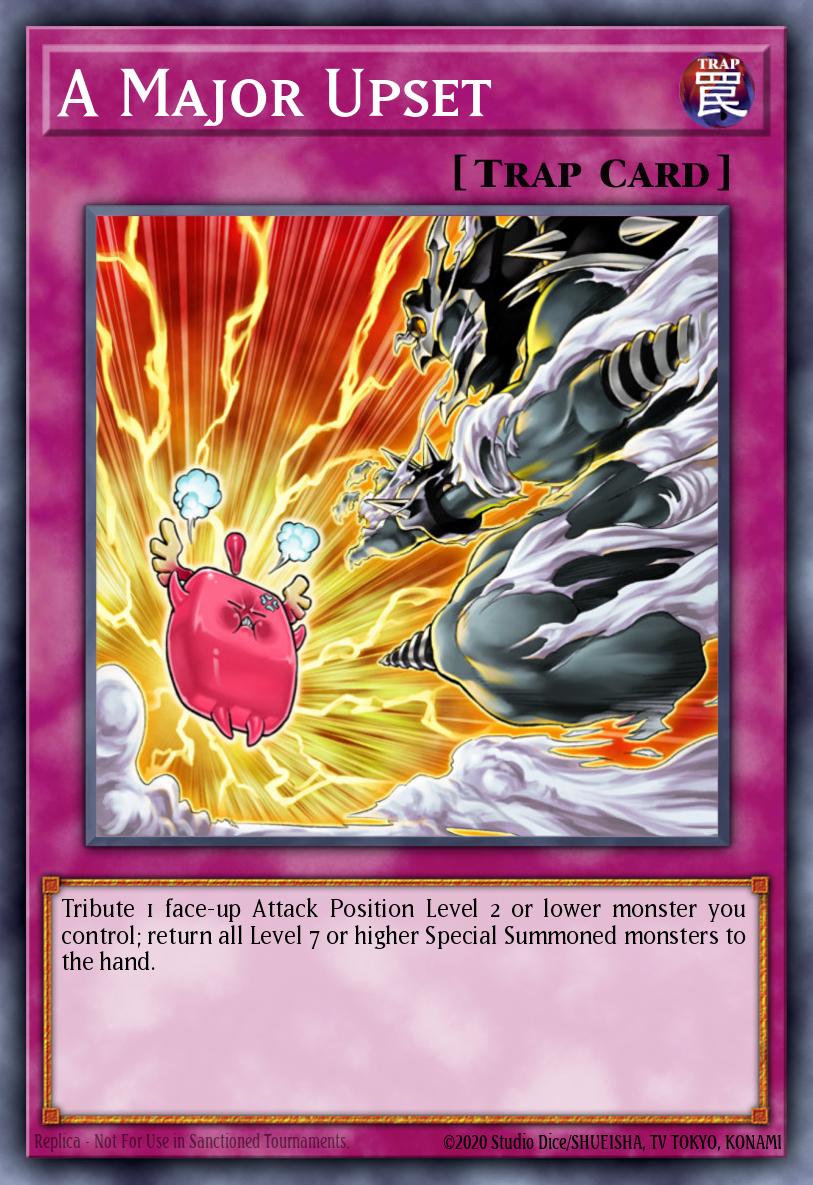 Card image of: A Major Upset