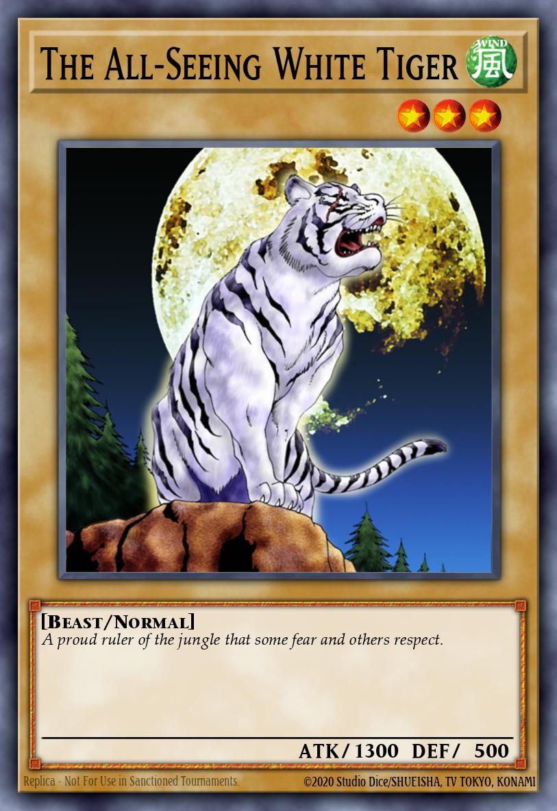 Slika karte: The All-Seeing White Tiger