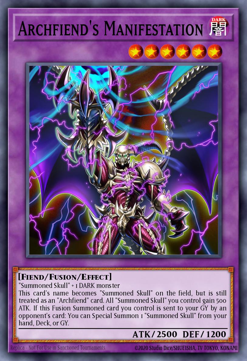 Slika karte: Archfiend's Manifestation