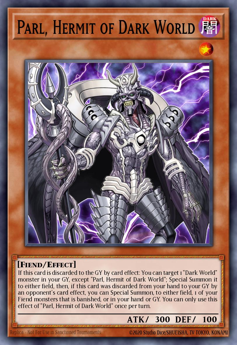 Card image of: Parl, Hermit of Dark World