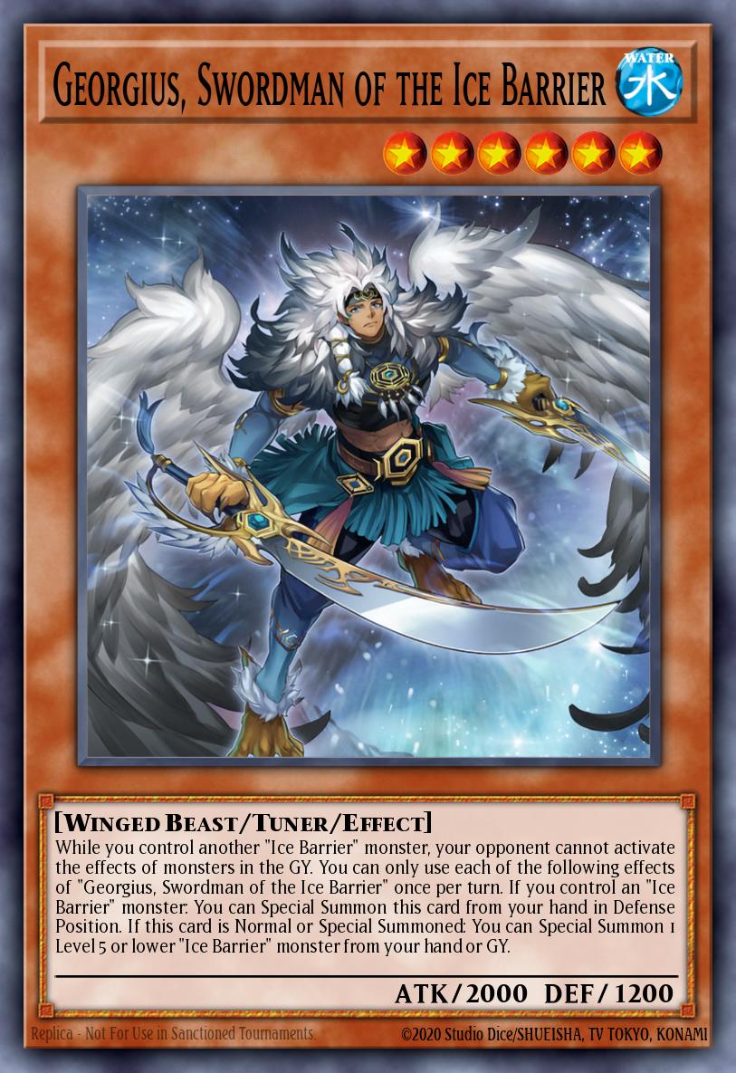 Slika karte: Georgius, Swordman of the Ice Barrier