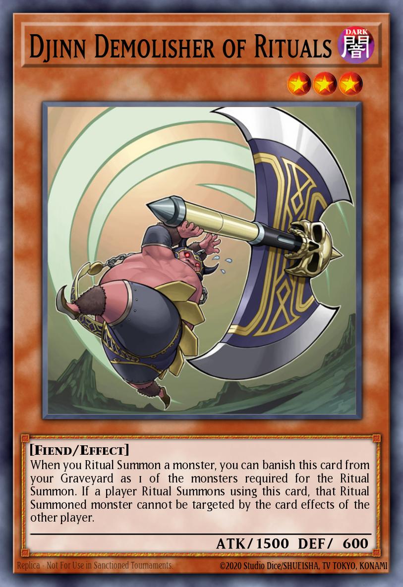 Slika karte: Djinn Demolisher of Rituals