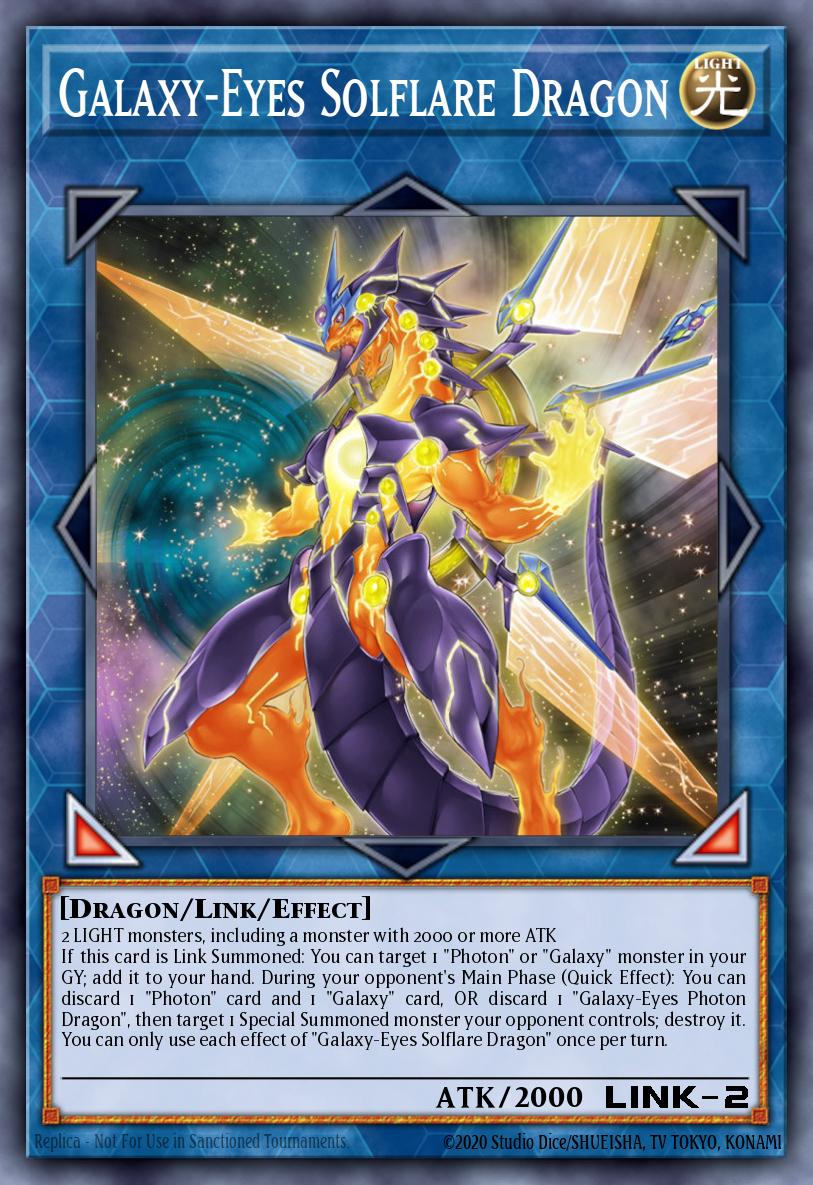 Slika karte: Galaxy-Eyes Solflare Dragon