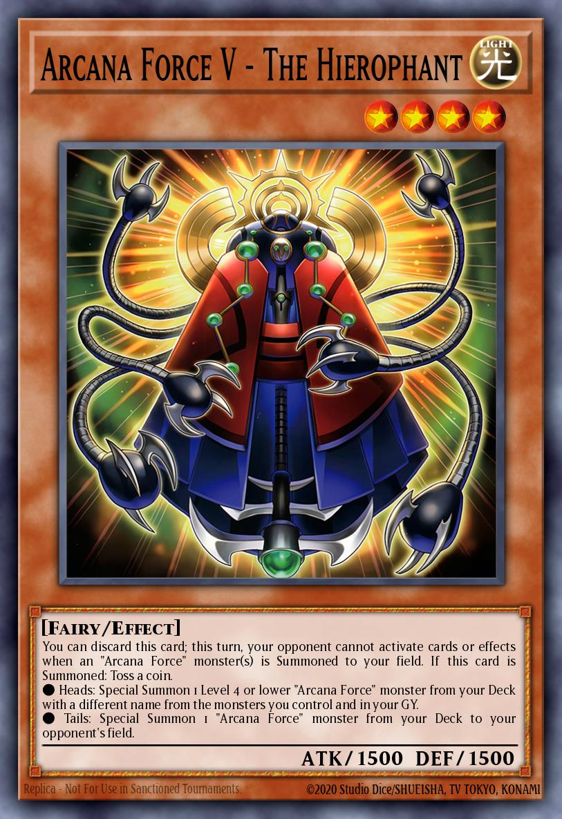 Slika karte: Arcana Force V - The Hierophant