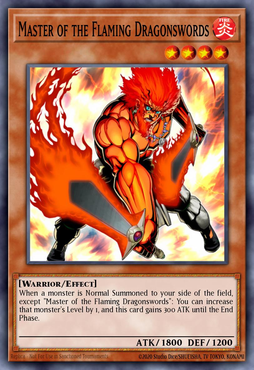 Slika karte: Master of the Flaming Dragonswords