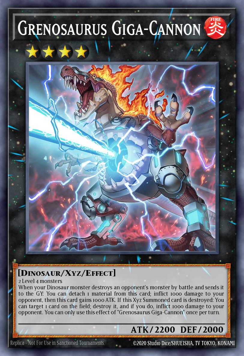 Card image of: Grenosaurus Giga-Cannon