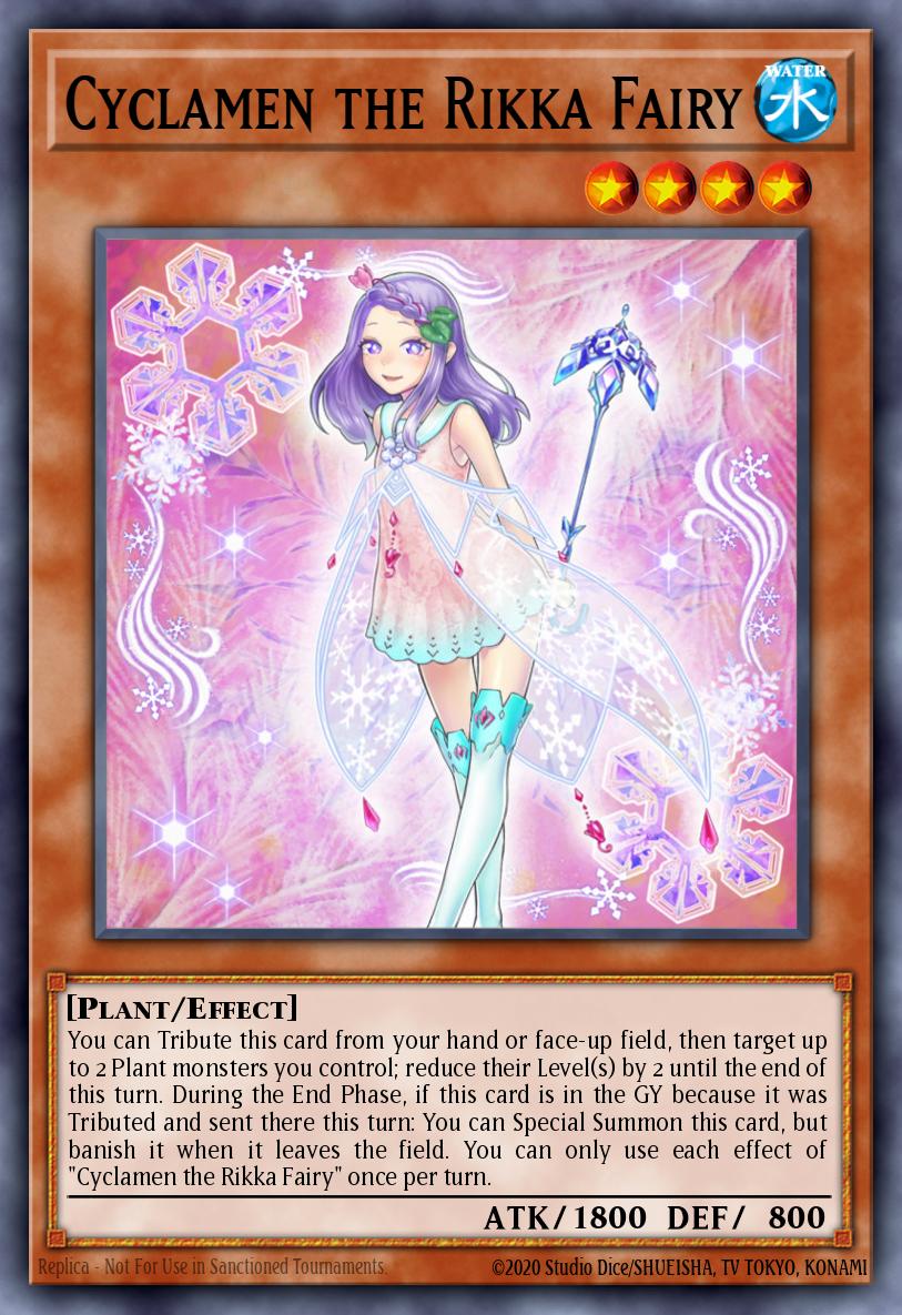 Slika karte: Cyclamen the Rikka Fairy
