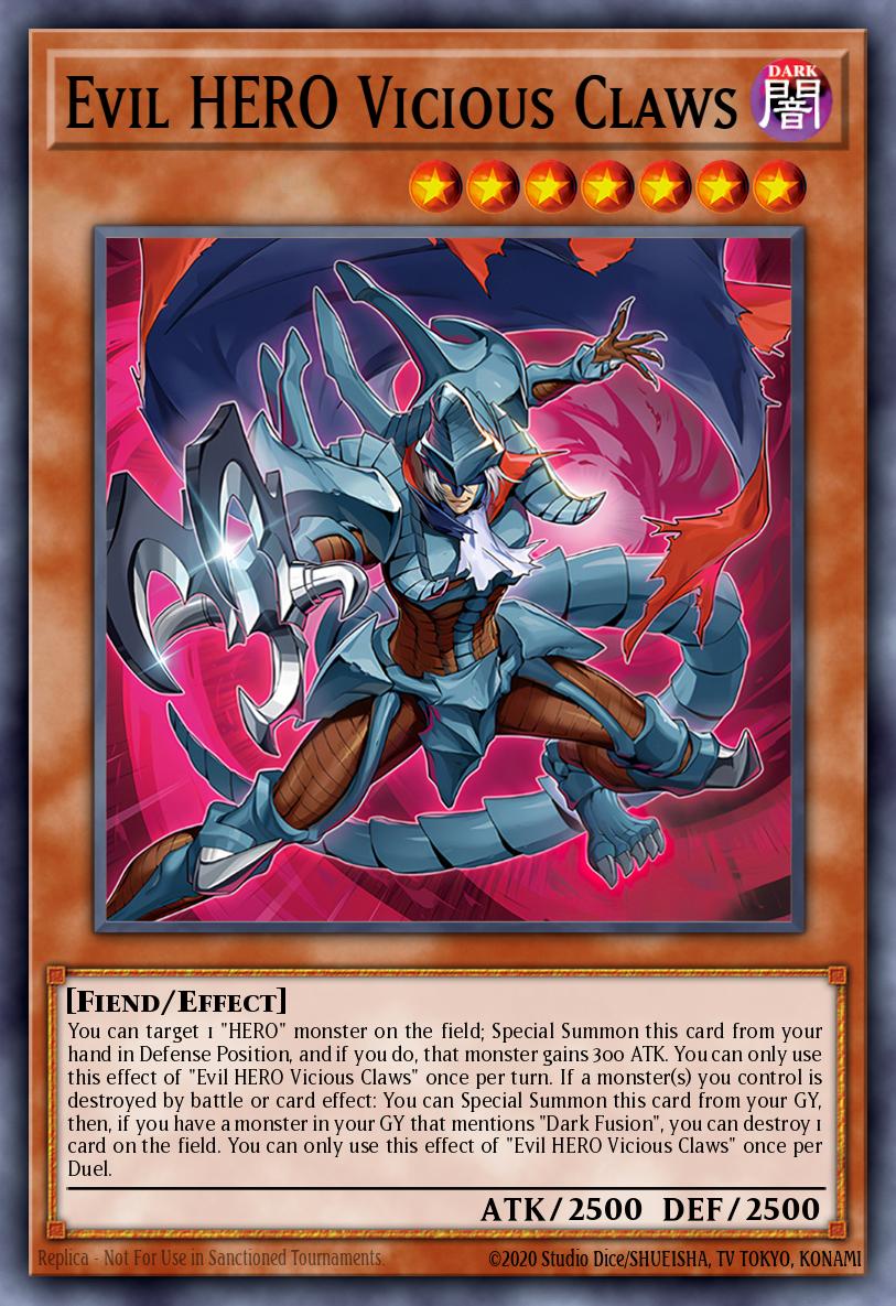 Slika karte: Evil HERO Vicious Claws
