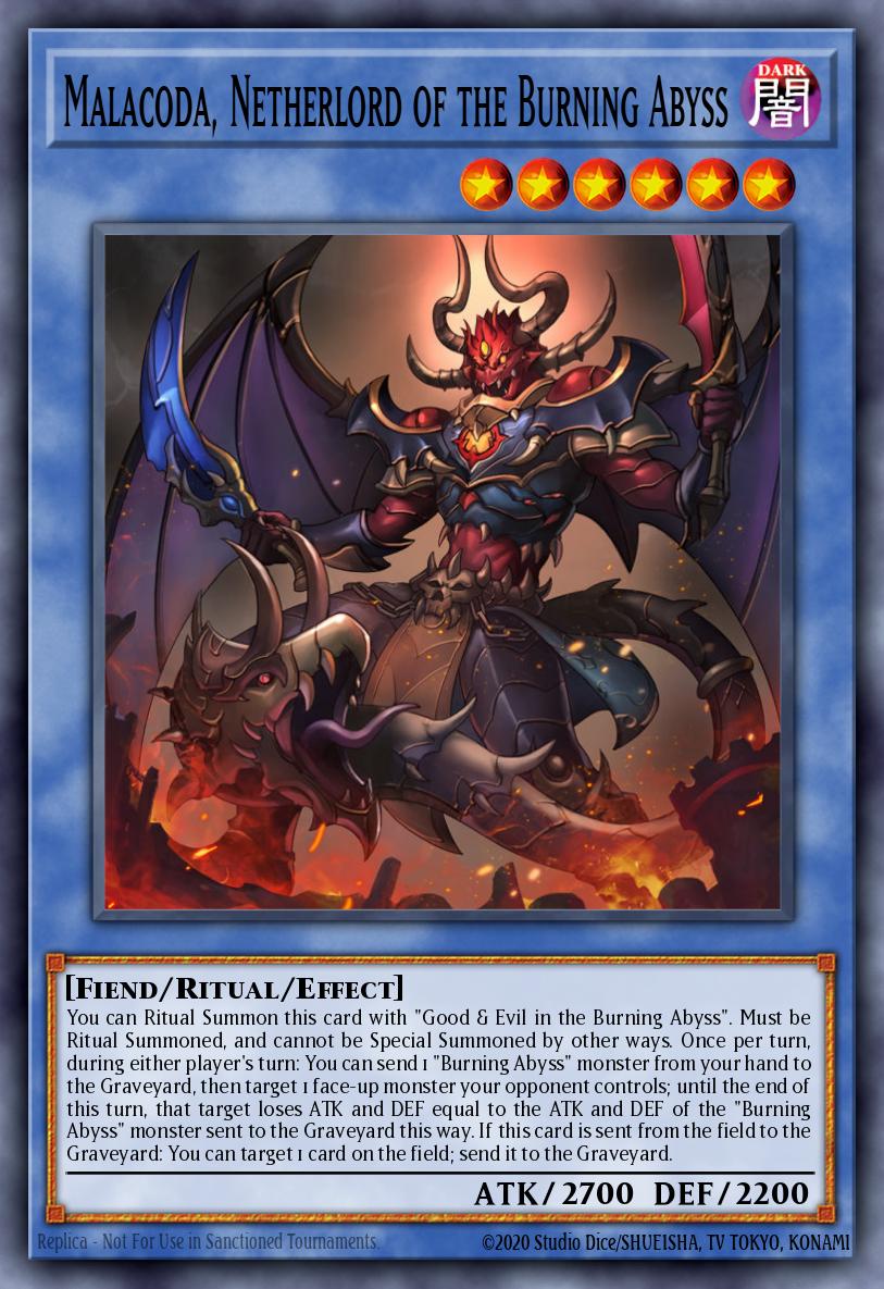 Slika karte: Malacoda, Netherlord of the Burning Abyss
