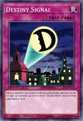 A single card from the set named: Destiny Signal