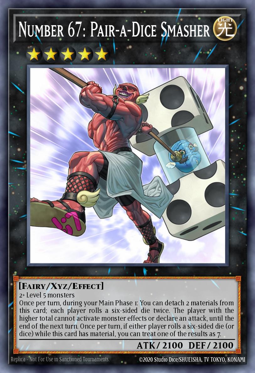 Slika karte: Number 67: Pair-a-Dice Smasher