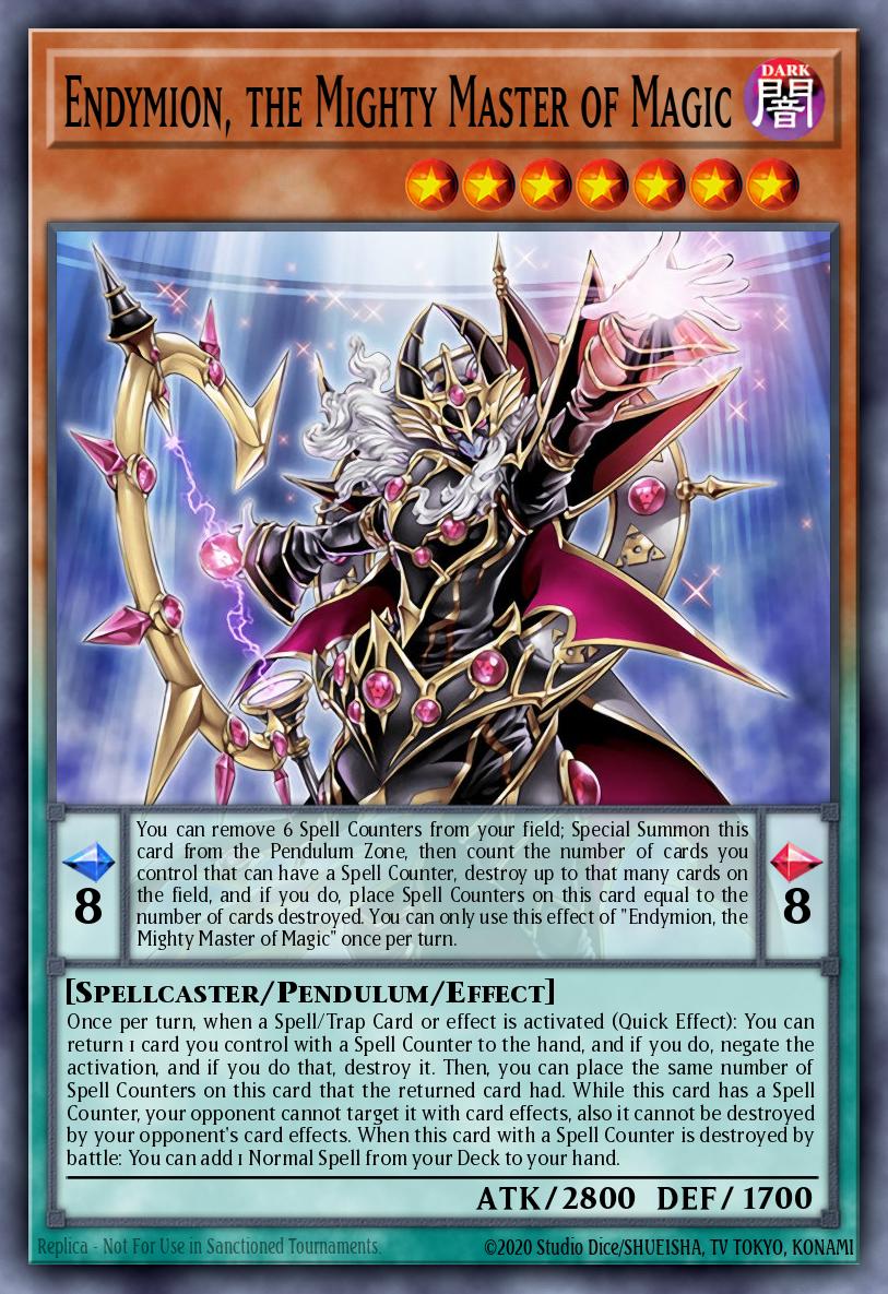 Slika karte: Endymion, the Mighty Master of Magic