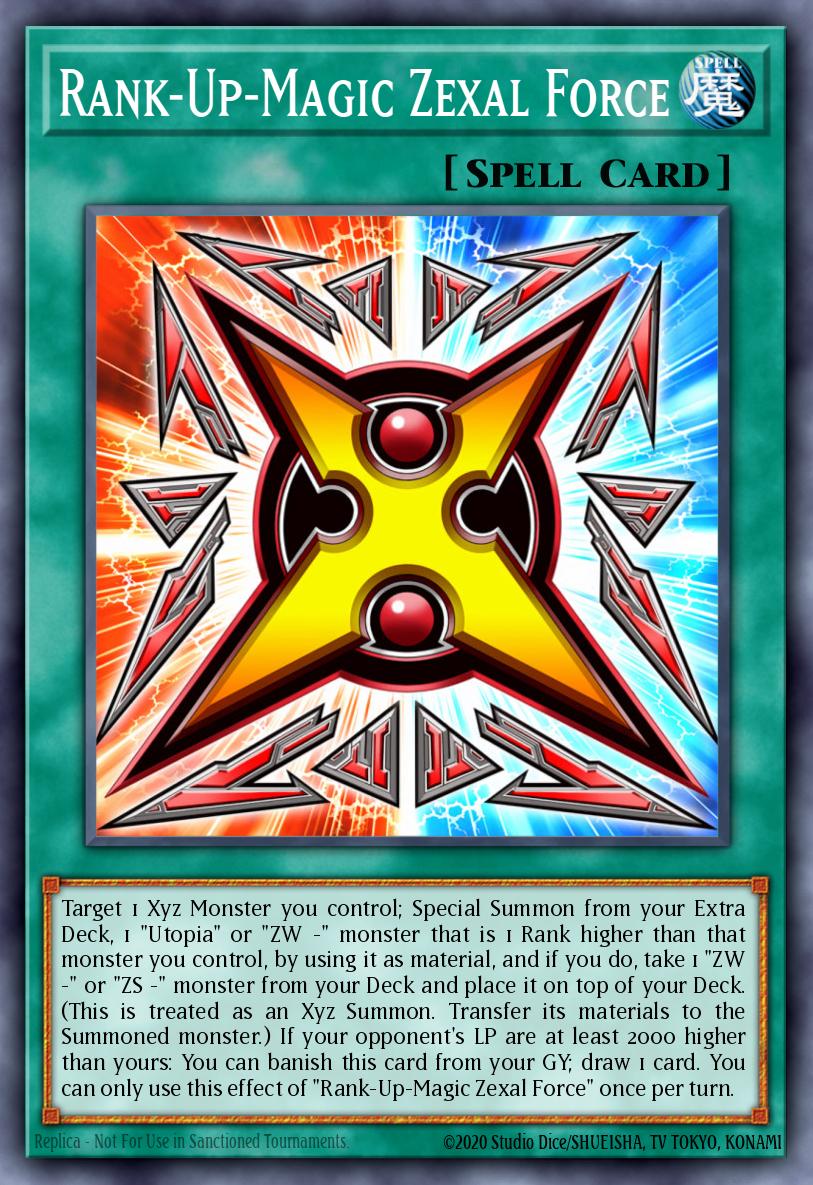 Slika karte: Rank-Up-Magic Zexal Force