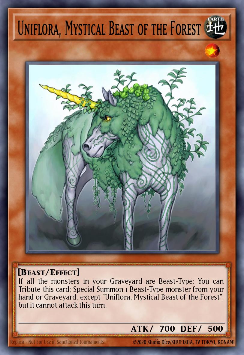 Slika karte: Uniflora, Mystical Beast of the Forest