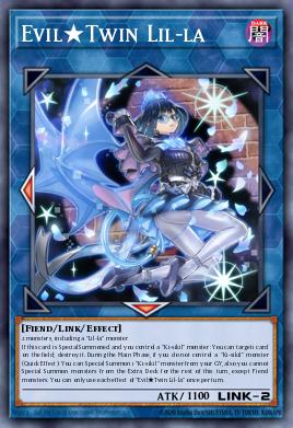 A single card from the set named: Evil★Twin Lil-la