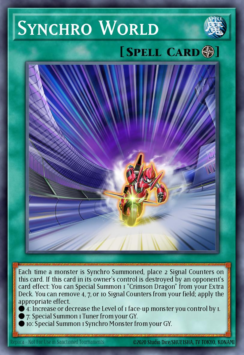 Card image of: Synchro World