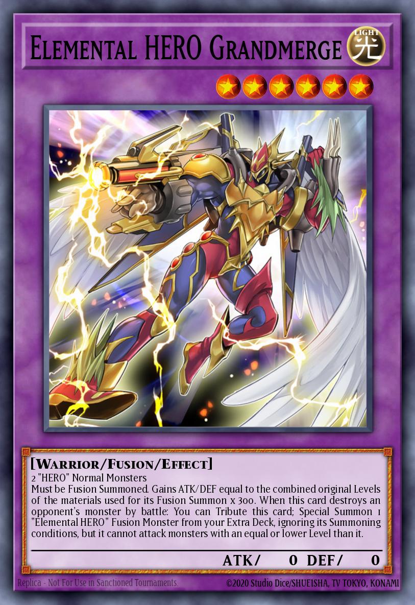 Slika karte: Elemental HERO Grandmerge