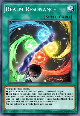A single card from the set named: Realm Resonance