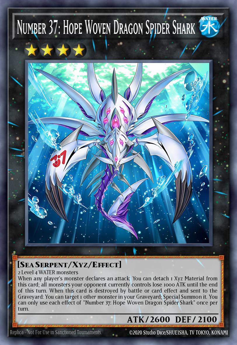 Slika karte: Number 37: Hope Woven Dragon Spider Shark