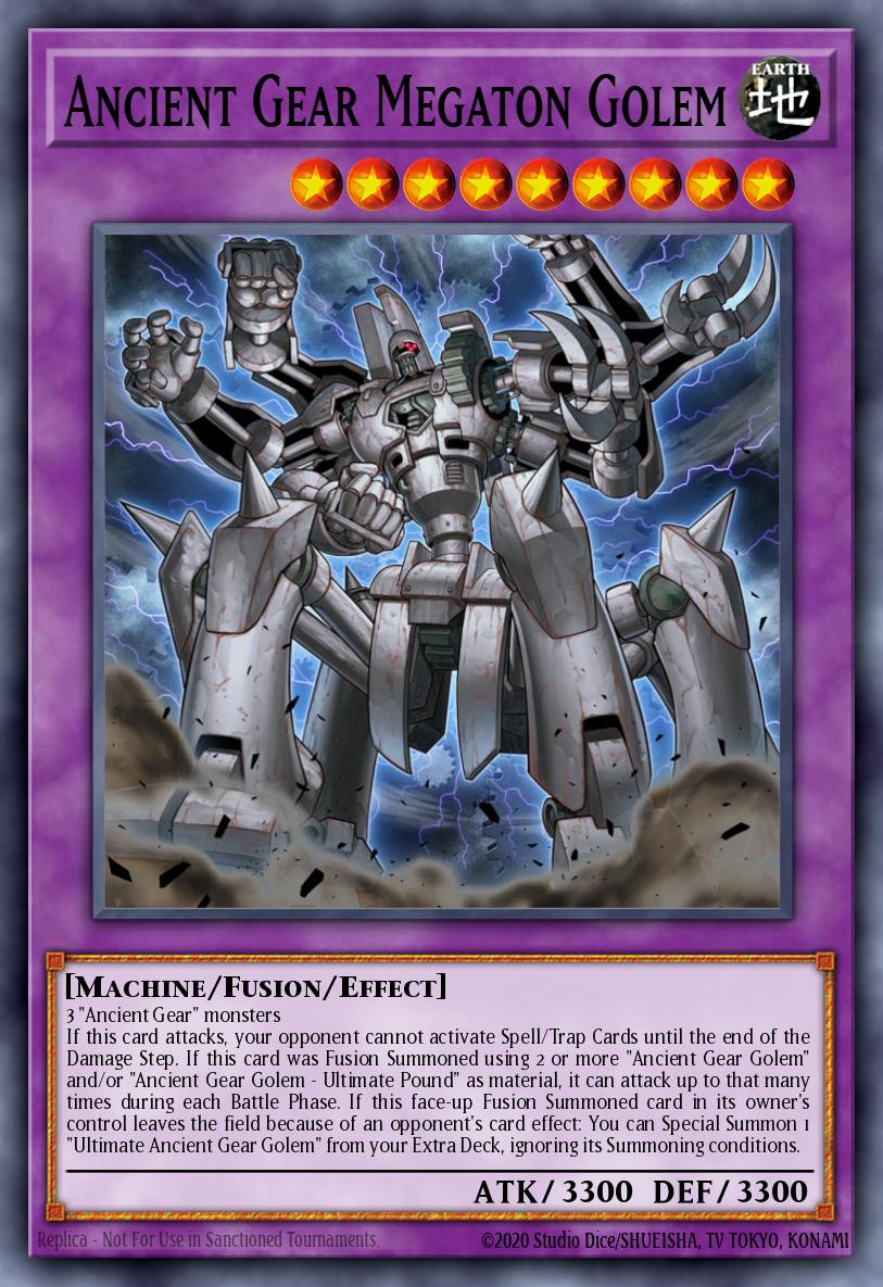Slika karte: Ancient Gear Megaton Golem
