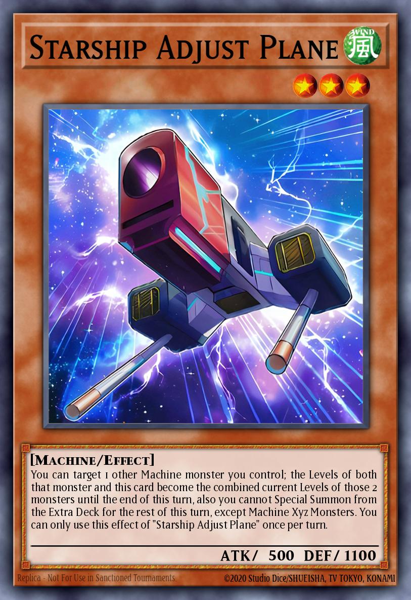 Slika karte: Starship Adjust Plane