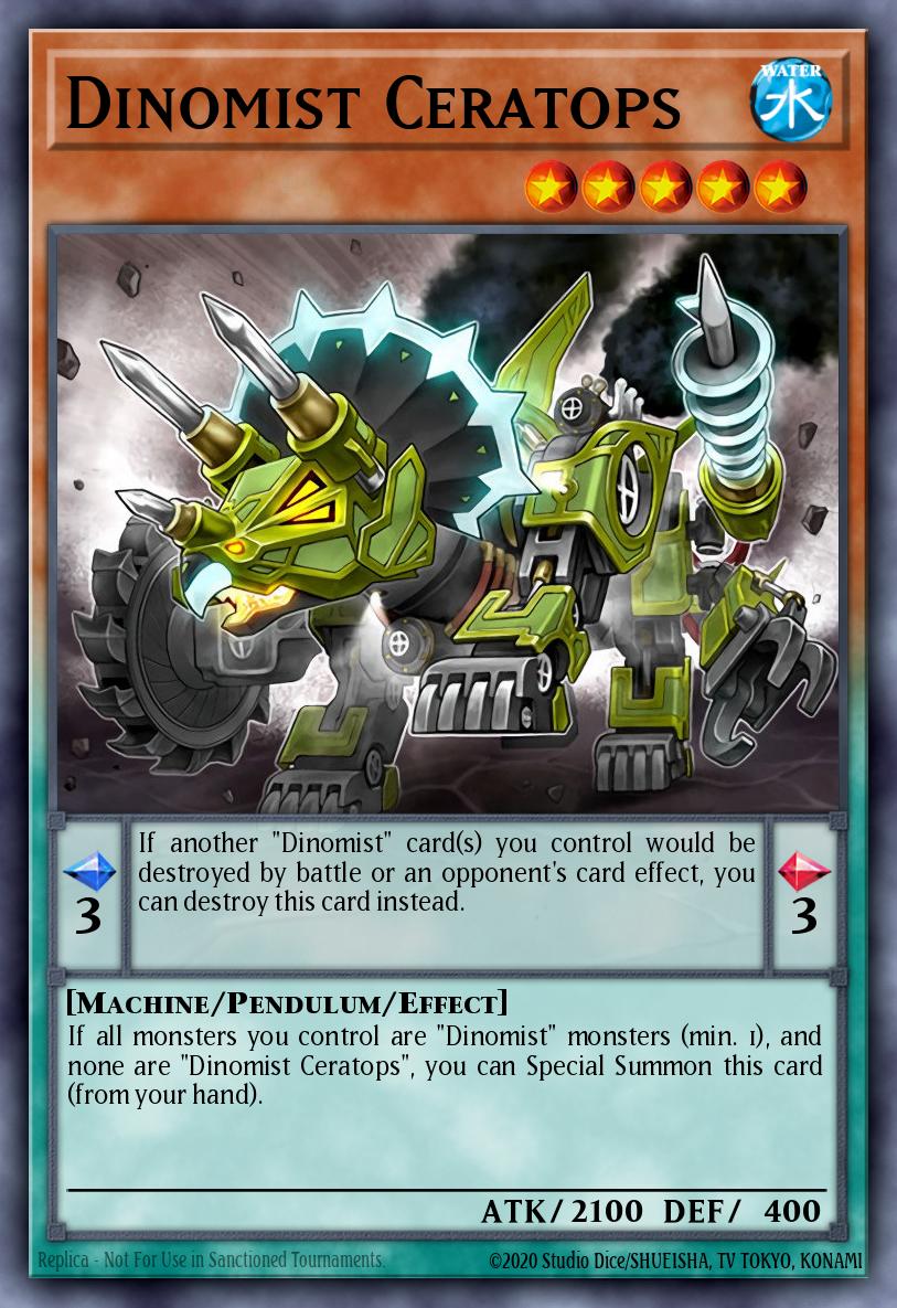 Slika karte: Dinomist Ceratops