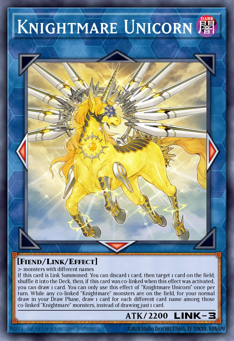 Card image of: Knightmare Unicorn