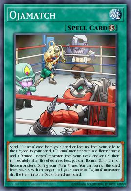 A single card from the set named: Ojamatch