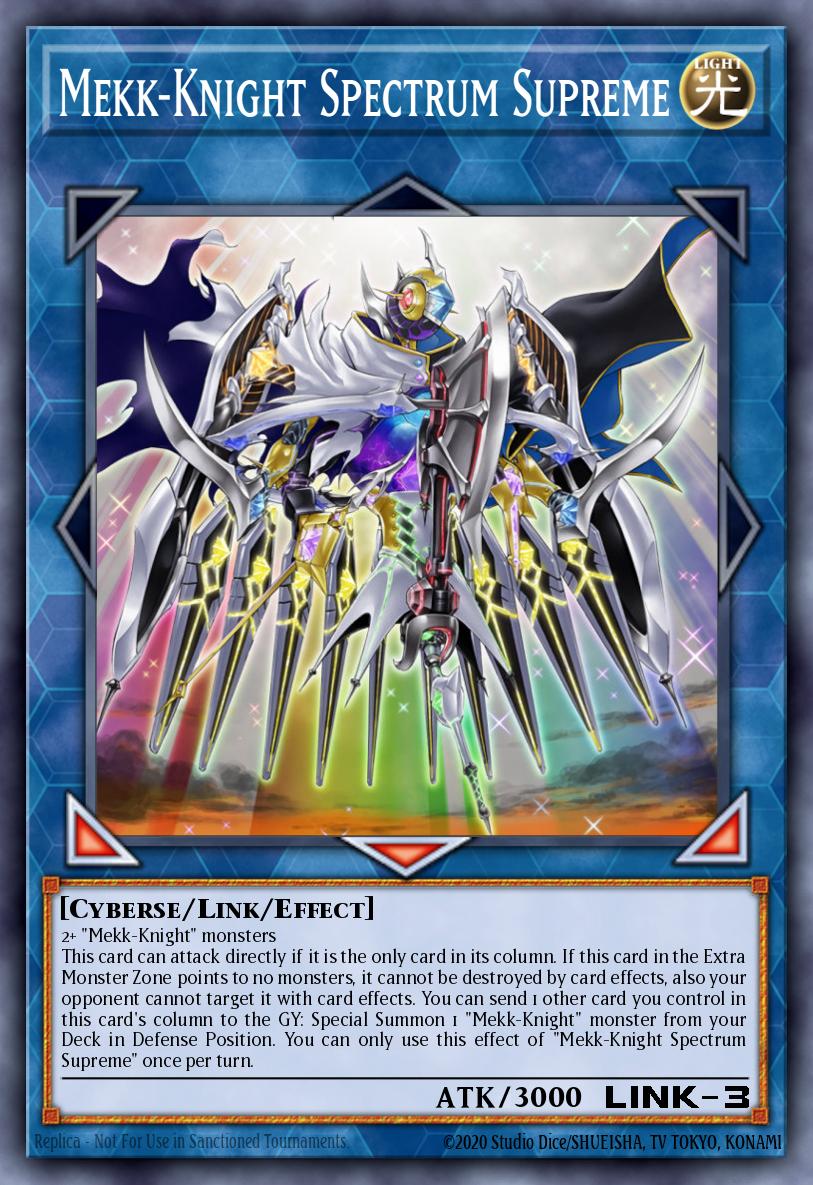 Card image of: Mekk-Knight Spectrum Supreme