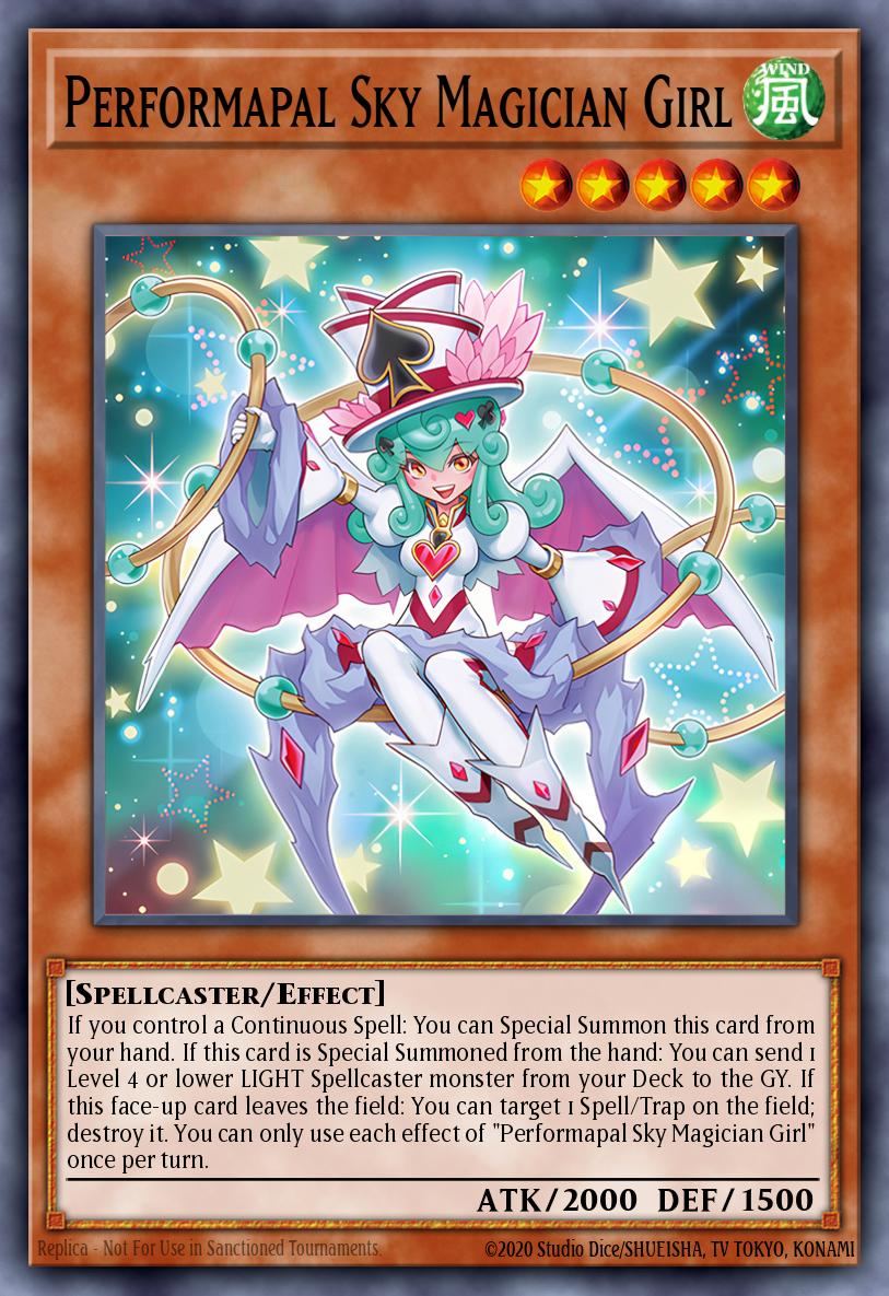 Slika karte: Performapal Sky Magician Girl