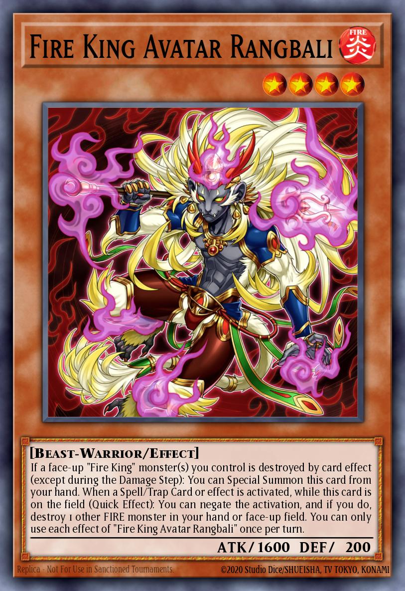 Slika karte: Fire King Avatar Rangbali