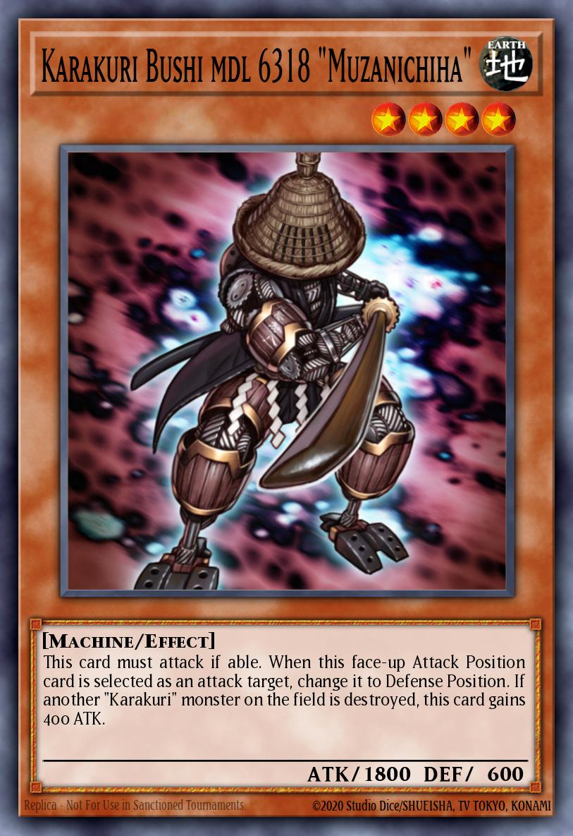 Slika karte: Karakuri Bushi mdl 6318 "Muzanichiha"