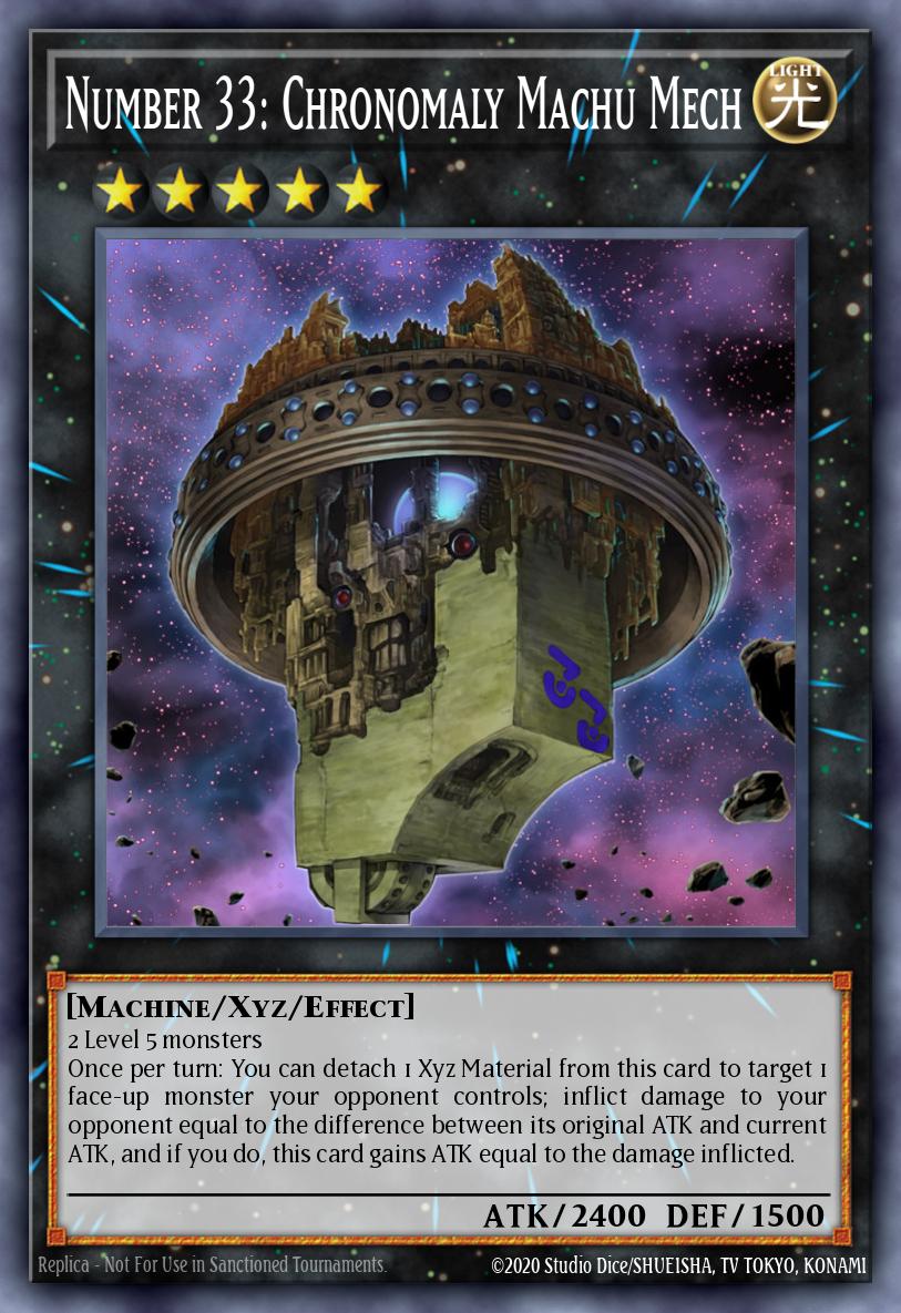 Slika karte: Number 33: Chronomaly Machu Mech