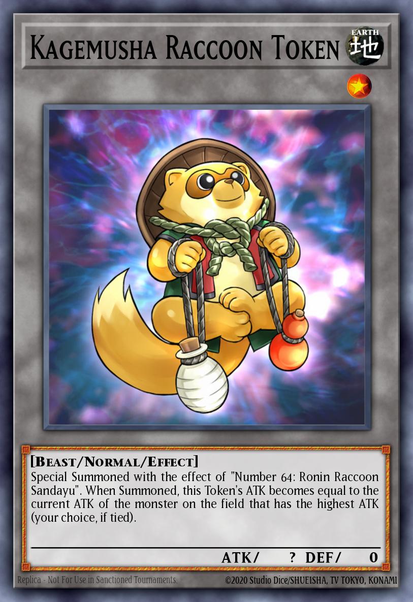 Slika karte: Kagemusha Raccoon Token